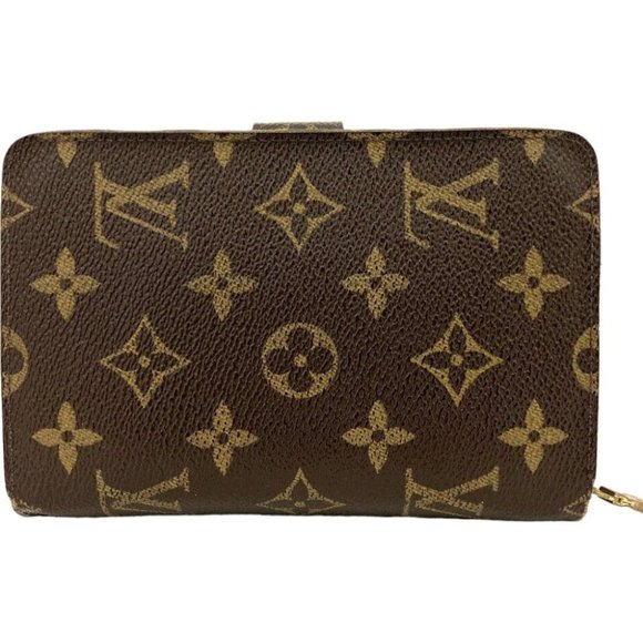 428160X Louis Vuitton Wallet Porte Papier Brown Monogram - Picture 2 of 9